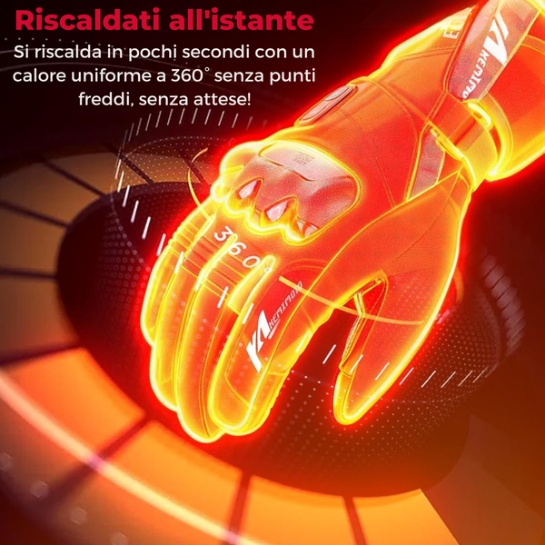MotoHeat™ – Guanti Riscaldati Professionali per Moto e Outdoor
