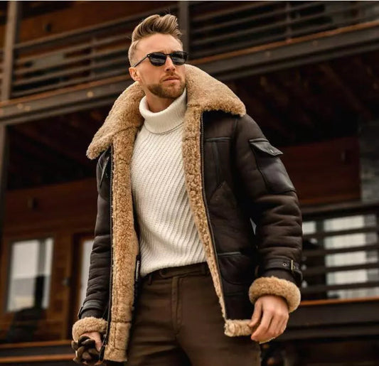 Montclair™ – Cappotto Elegante in Pelle